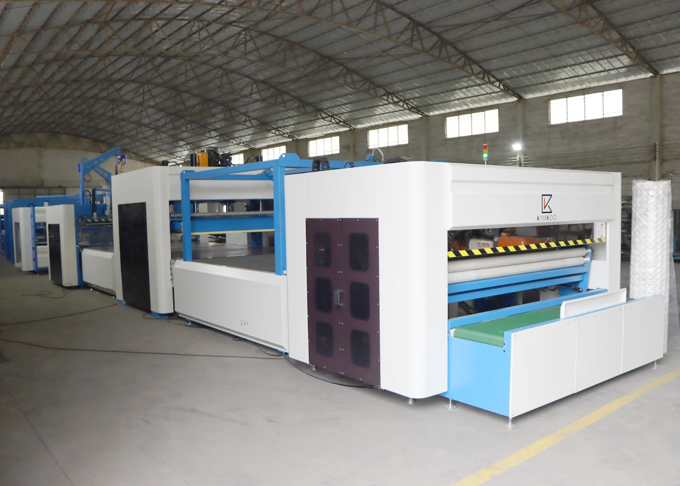 Factory Hot Sale Packing Production Line mattress  Compression Rolling packing Machine