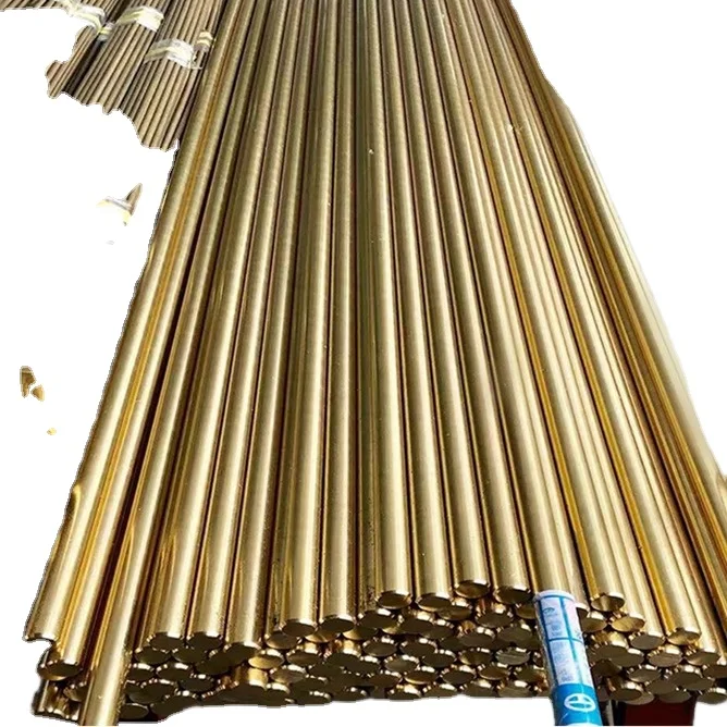 Copper tube manufacturers supply thick wall brass copper pipe 516 H65 precision pancake copper tubes spot