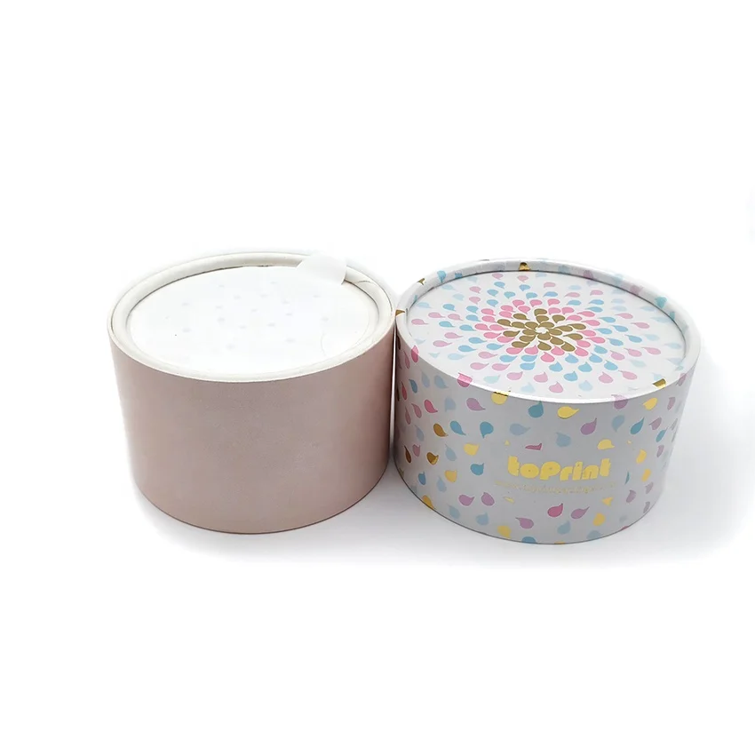 
Hot Sell Custom Cardboard Container Shakers Biodegradable Loose Powder Packaging Paper Tube With Sifter 