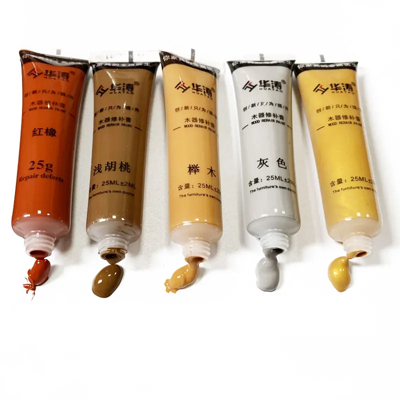Wood Furniture Repairing Paint Filler DIY Cabinet Floor Wardrobe Scratches Holes Repairing Past Cream Pen Fast Dry
