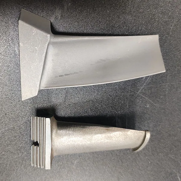 High temperature resistant cobalt aluminum diffusion coating blade Inconel 625 thrust 50 kg 2nd stage of petrochemical industry