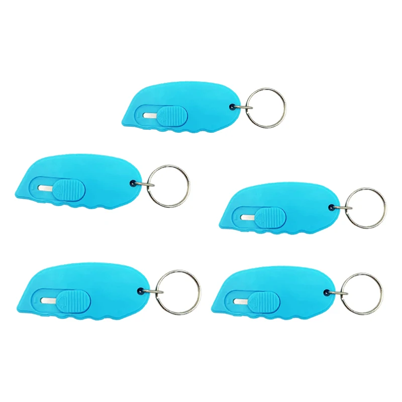 manual paper box cutter safety stainless steel retractable utility knife with a high quality blade