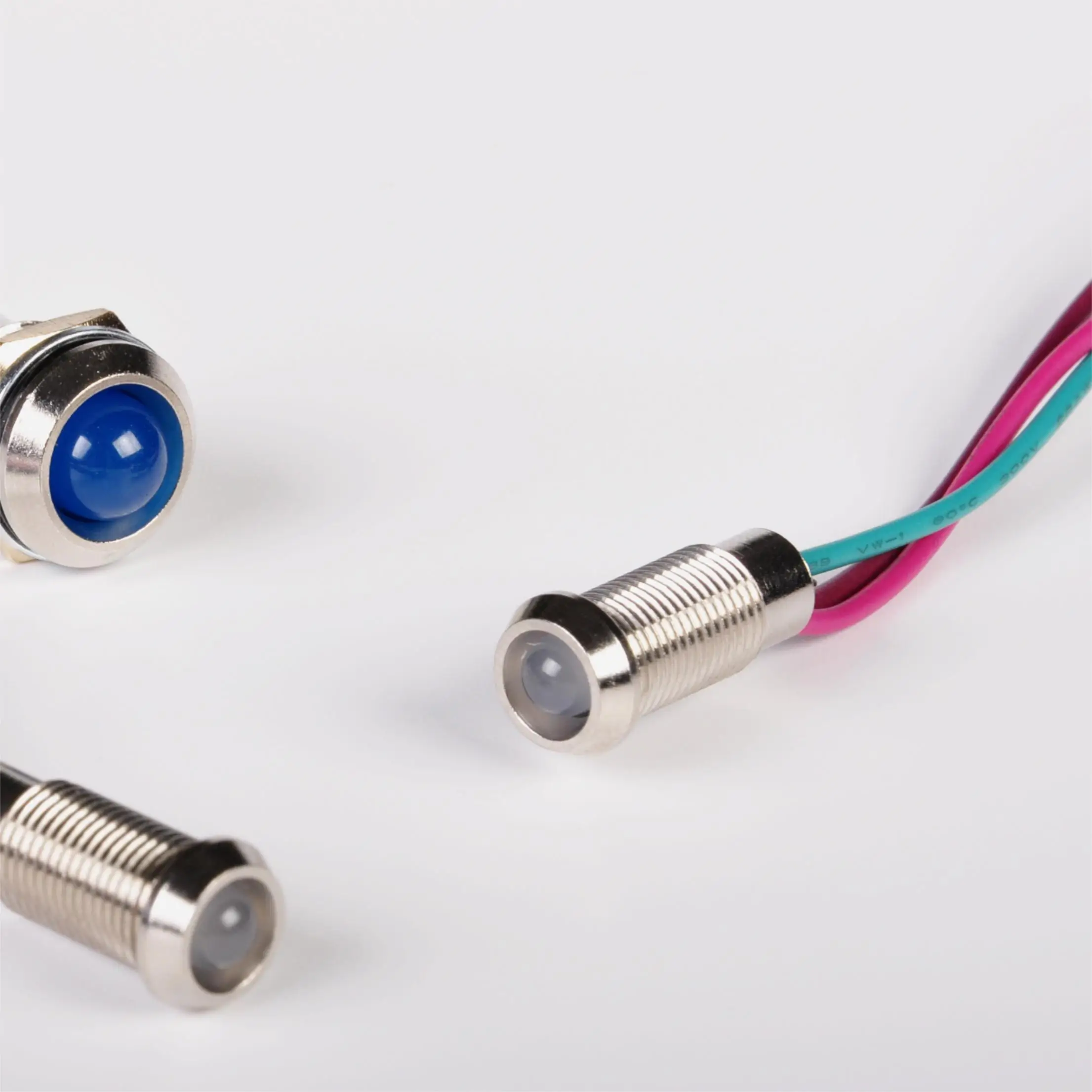 Wholesale high quality 6mm mini size waterproof control panel with LED indicator installed