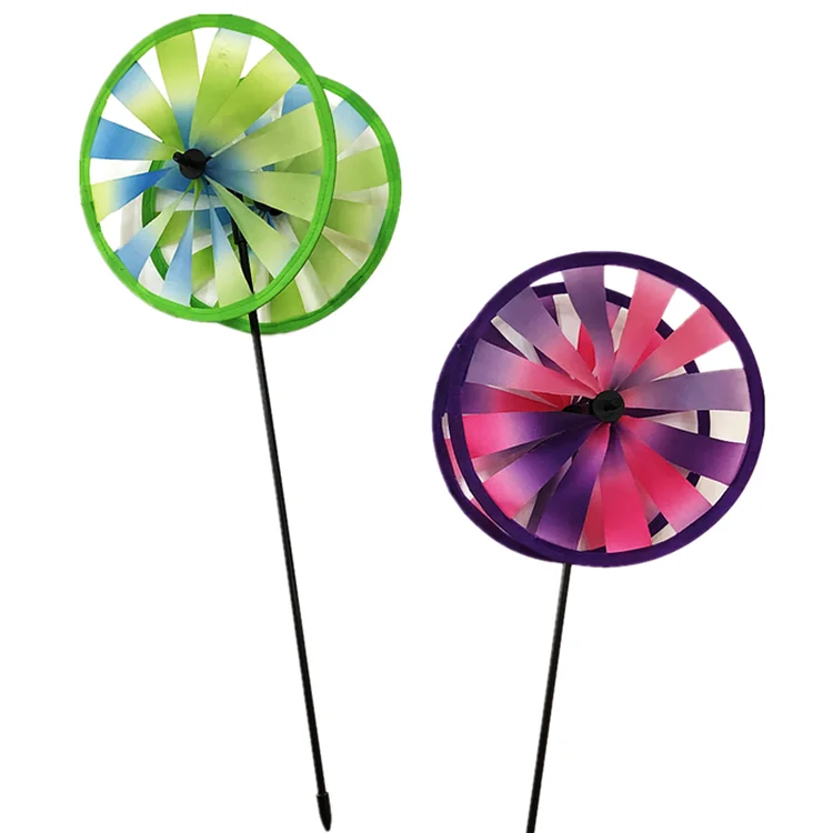 The newly listed windmill in 2021 is a display windmill with a toy windmill in the hands of children