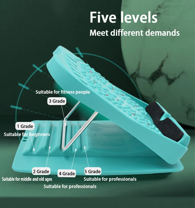 Physical Therapy Plantar Fasciitis Healthcare Stretcher Ankle Leg Foot stretch Rocker slant board