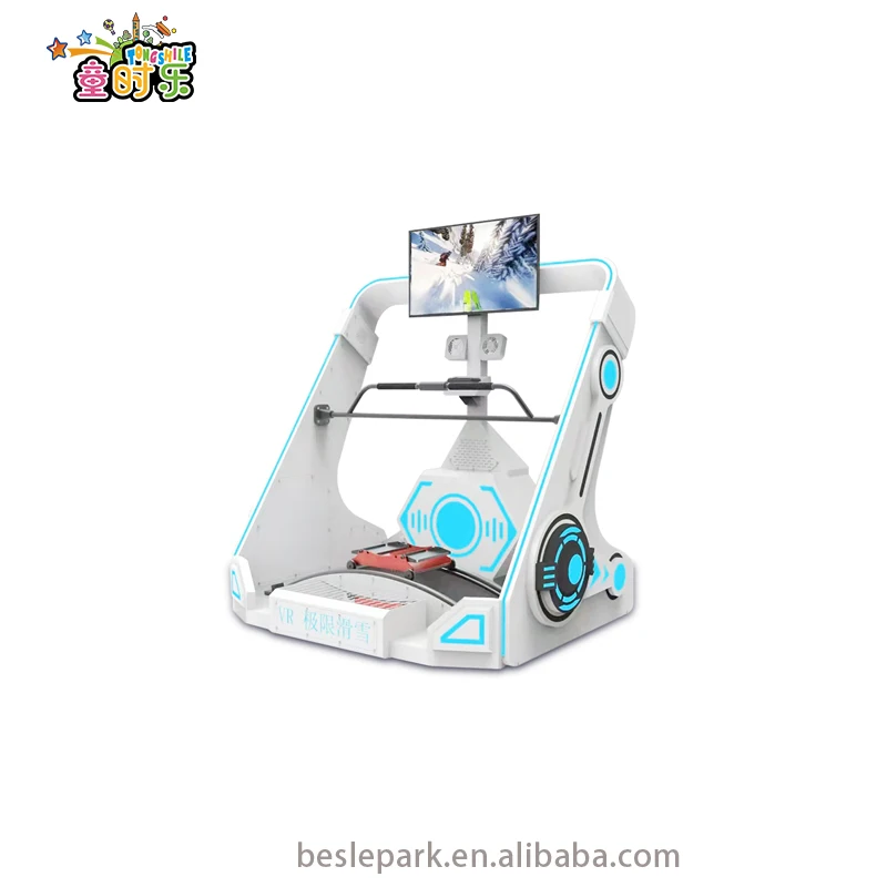 Besirui 9D Vr game machine skiing Simulator dynamic Simulator Indoor Ski Simulator