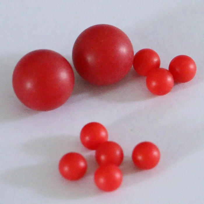 Professional product smooth small colored POM plastic ball