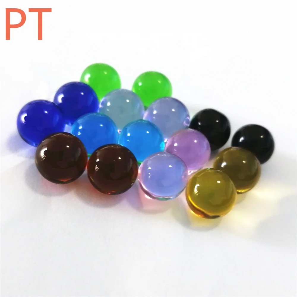 large solid decorative glass balls