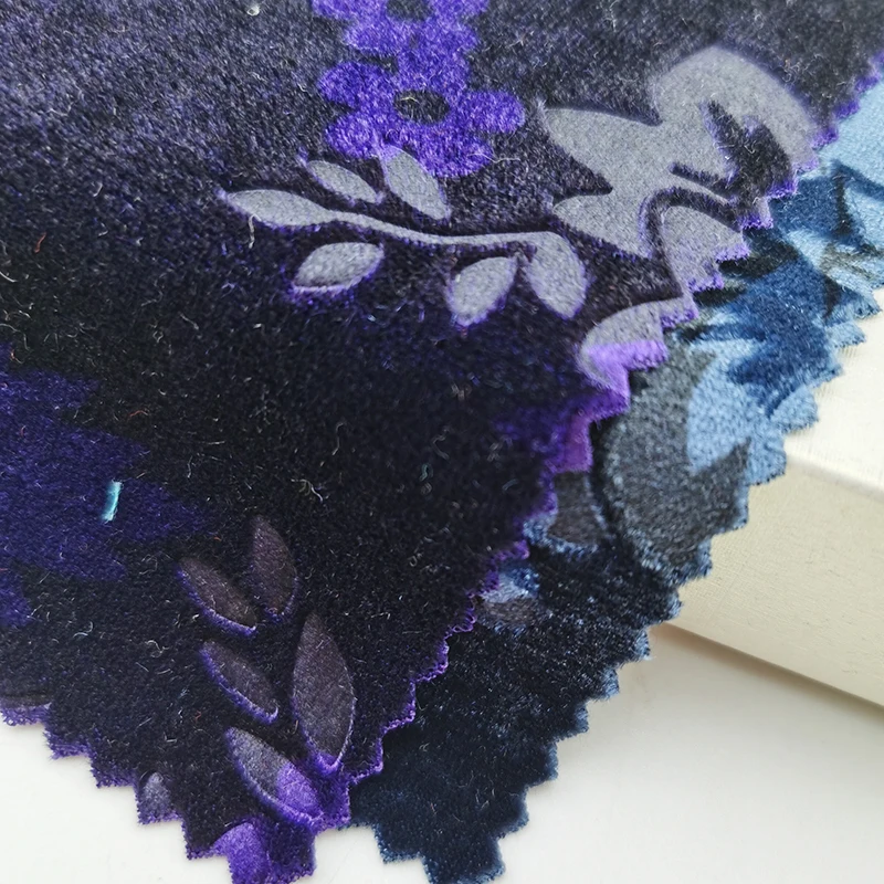 high quality soft hand feeling 100%polyester knitted crystal baby toy super velvet fabric sleepwear