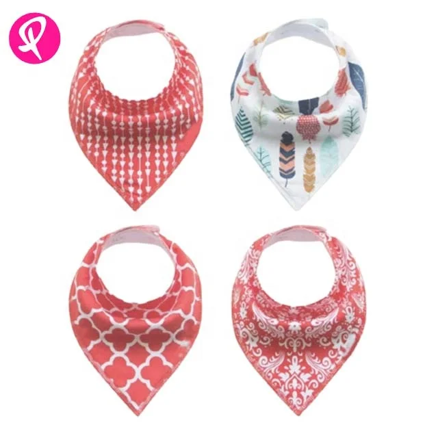Baby Bandana bibs with soft and smooth fabric