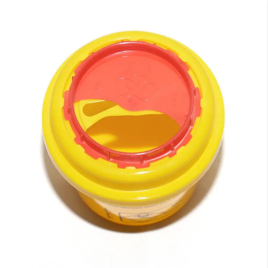 6 л, портативные пластиковые медицинские контейнеры для биологической опасности, контейнер для утилизации для медицинского и промышленного использования