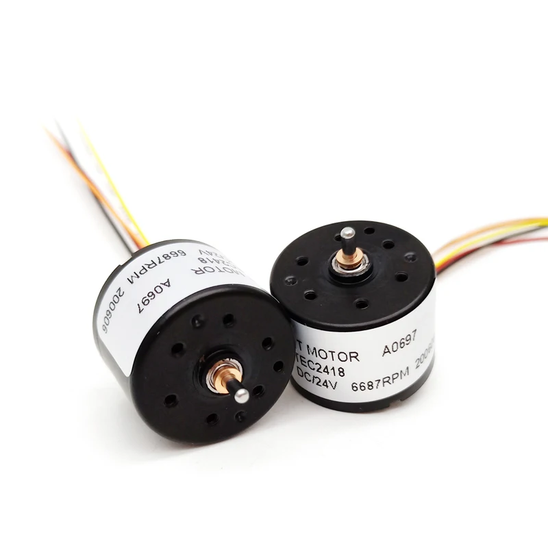 Permanent magnet dc motor 24v bldc dc brushless motor high speed and pwm controller