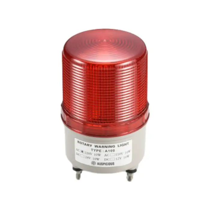 LED 12 Volt Security Alarm Strobe Signal Warning Siren Red Flashing Light