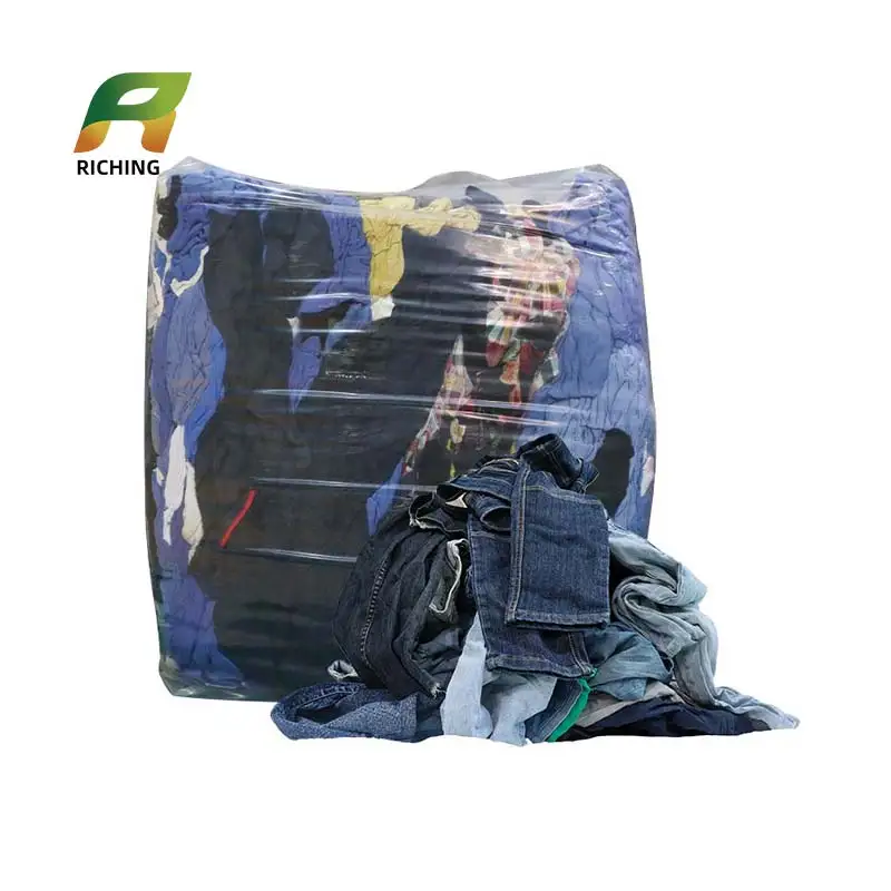 Wipe Cloth Recycling Machine Non Woven Fabric Scrap Double Cutter For Waste Textile Clean White T-shirt Rags