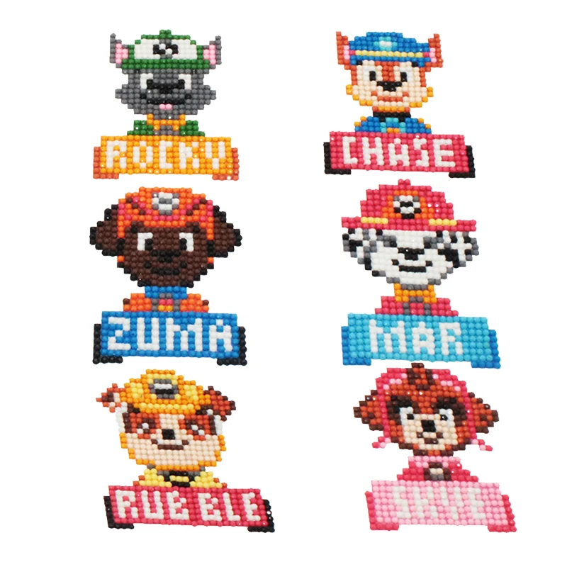 
Wholesale kids diamond art mixed wall art paintings by number for children 