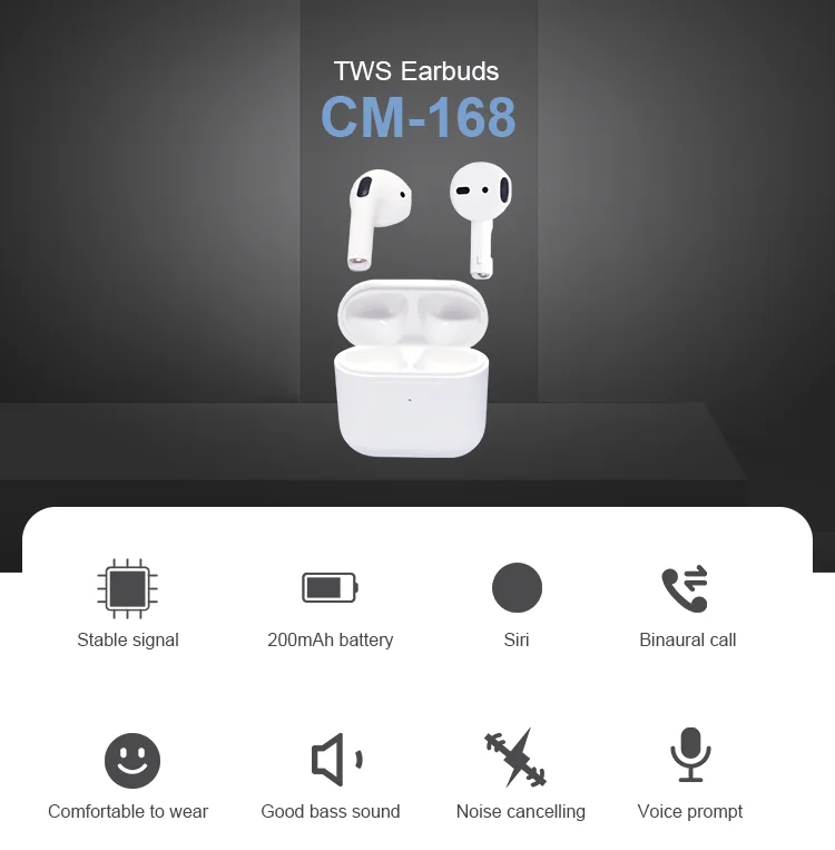 wireless earbuds