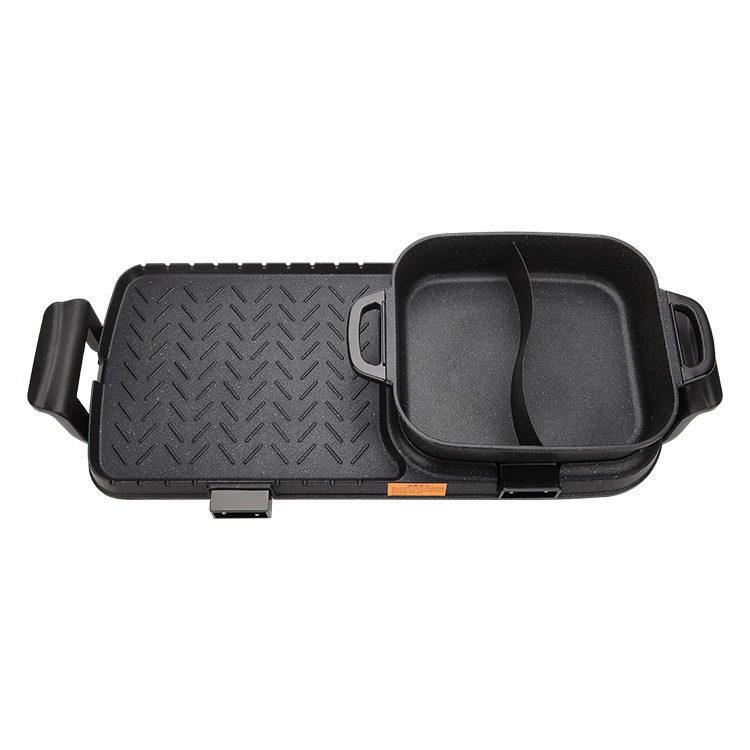 
Zhejiang Aoran Produce High Quality Utensils Electric Steamboat Pot Electric Hot Pot Grill 