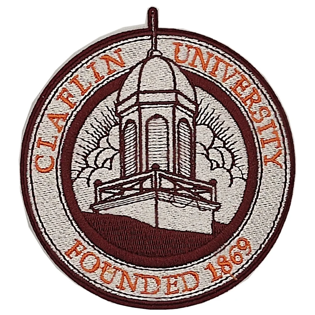 Custom Logo Full Embroidered Patch Iron on Backing Laser-Cut Border Full Embroidery Patches for Bag