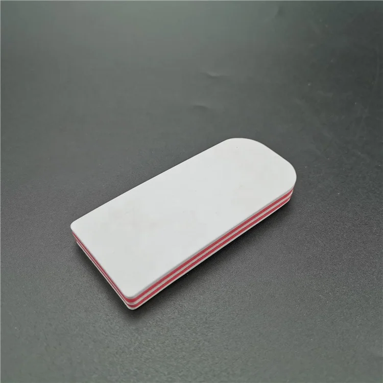 Double Sided Nail Shiner Custom Print Logo Nail Care Buffers Block for Acrylic Nails