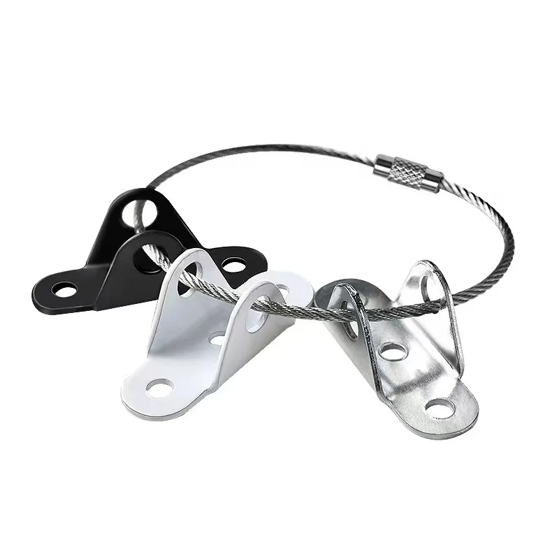 Factory Supply Baby Proofing Home Child Safety Anti Tip Furniture Straps Metal Furniture Anchors