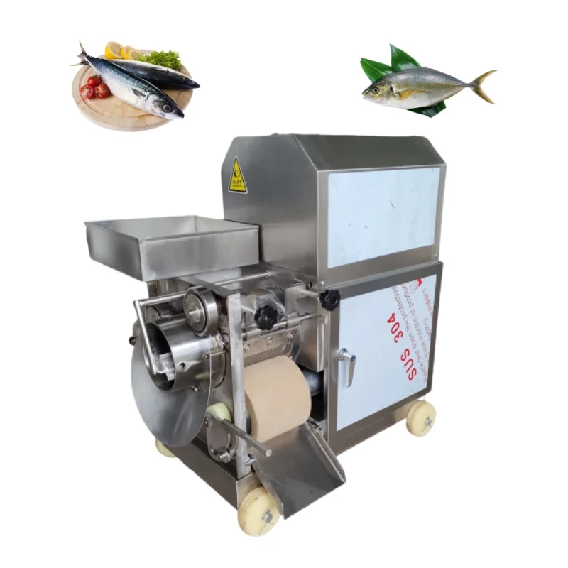 shrimp shells Crab fish deboning filleting machine / meat bone separator/SUS 304 Fish Deboner for Making Surimi Fishball