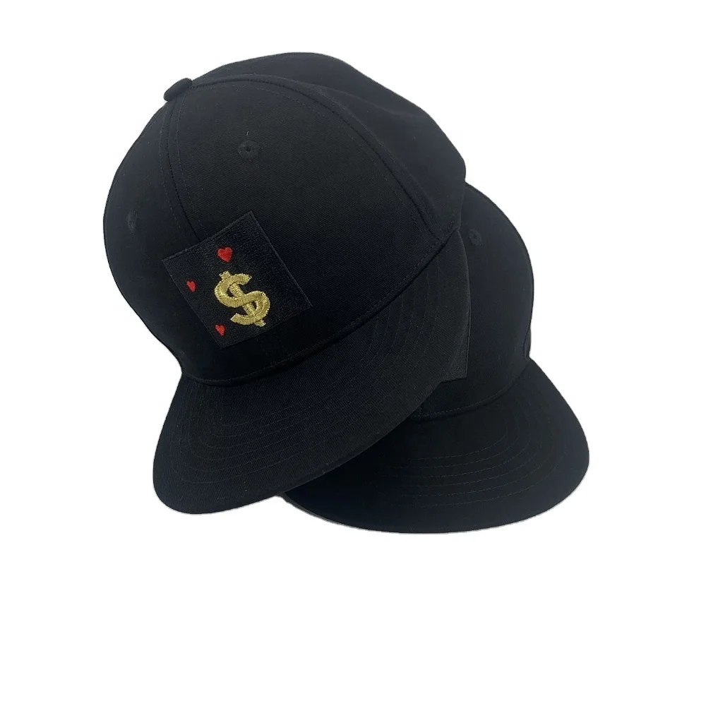 Cheap Wholesale 3D Embroidery 6 Panel Caps Custom Snapback Caps