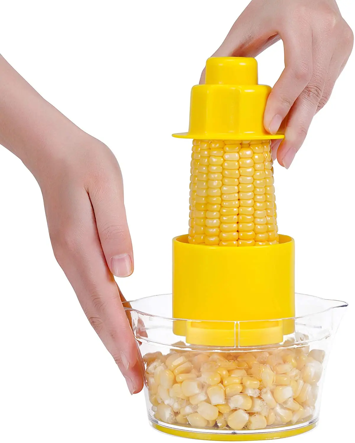 Stainless Steel Corn Stripper Creative  Simple Corn Peeler Versatile Corn Seperate Device Kitchen Tool