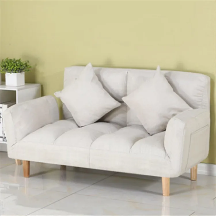 Lazy sofa small family type double tatami bedroom small sofa simple foldable web celebrity single sofa bed