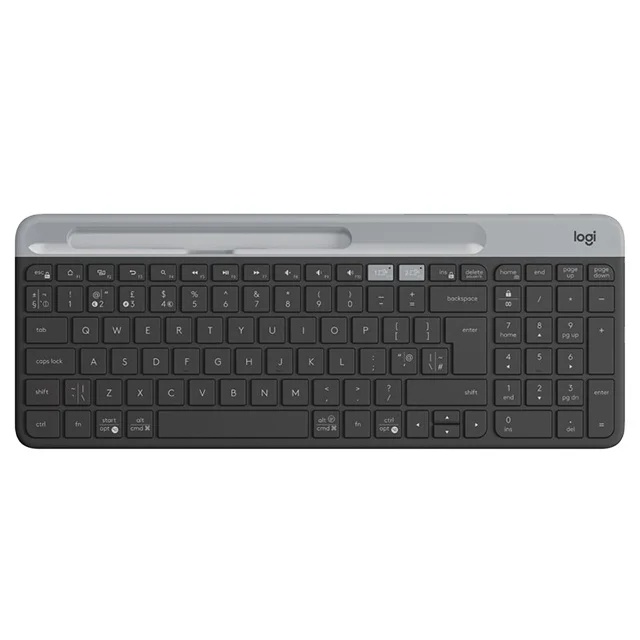 Original New for Logitech K580 Portable Ultra-thin Light Office Dual Mode Wireless Multi-device for PC Tablet Laptop Keyboard
