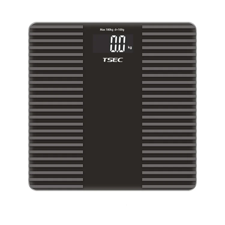 
400lb Anti-slip bathroom corner scale 6mm electronic silicone body scale with blue blacklight 