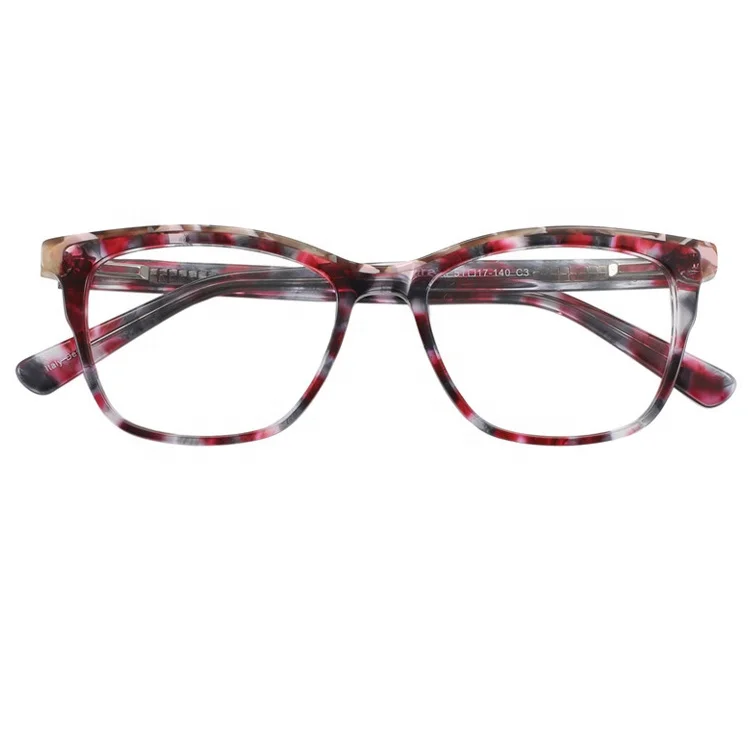 BUNOVIATA Fashion Plate Glasses Custom Acetate Frame Competitive Factory Prices