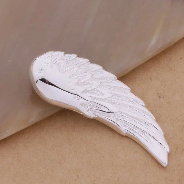
Holy Angel Create Shape Fashion Jewelry plated 925 Silver Pendant Necklace 17201AN146 