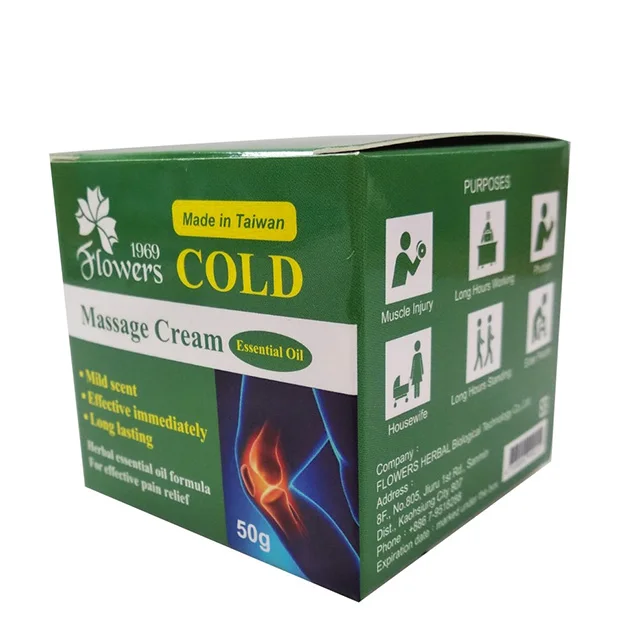 Massage Pain Relief Cream massagers for knee pain 50 ml