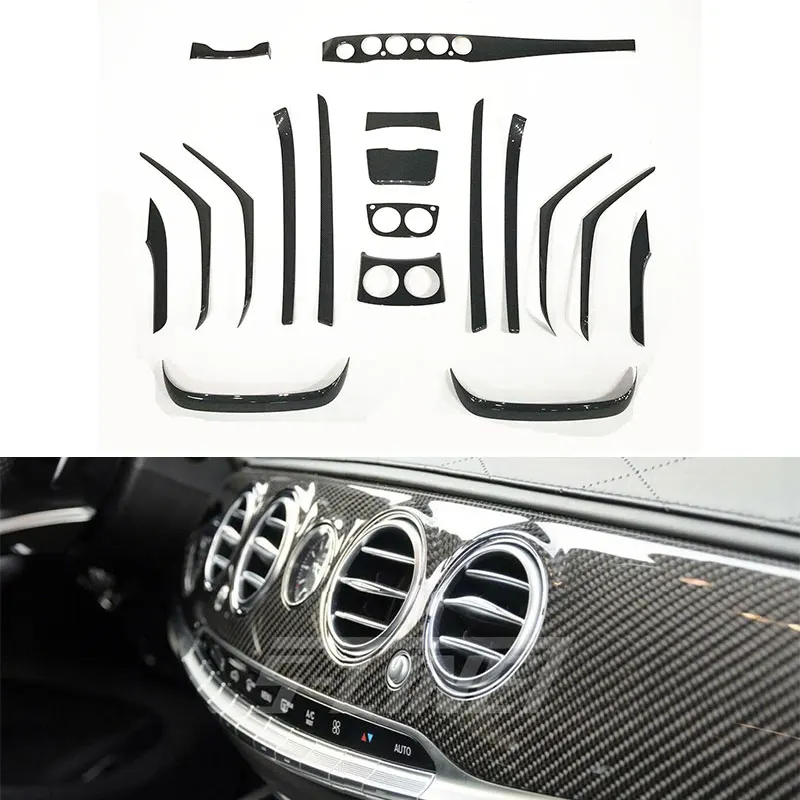 2014-2020y W222 S320L S400 S63 S450 S350  carbon fiber car auto parts interiors accessories kits for Mercedes Benz S class