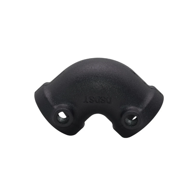 black aluminum quick release pipe fittings key clamp fittings 90 degree elbow structural key fittings