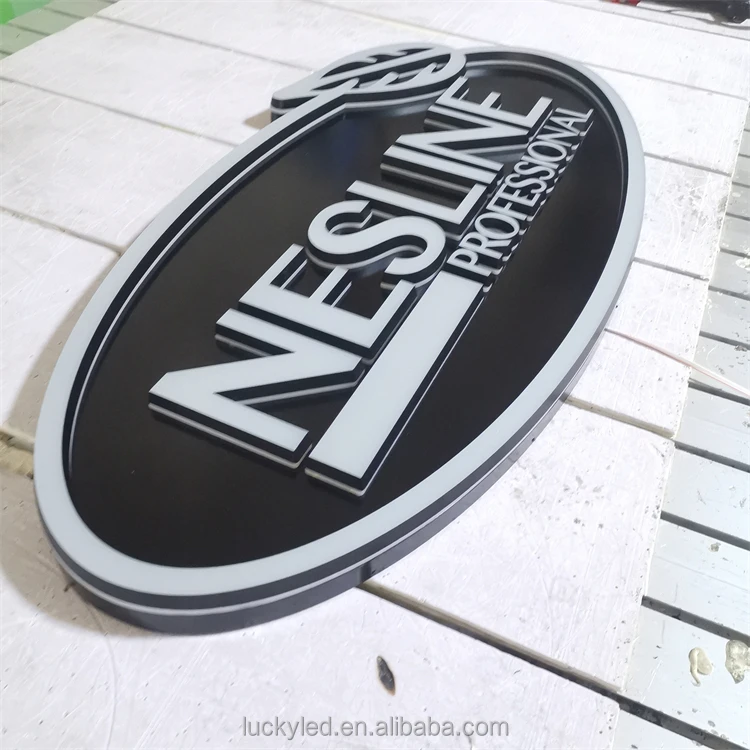 Plastic Light Letters Led Light 12V Mini Illuminated Number Letter Sign for Shops Outdoor Advertising Restaurant Bar Business