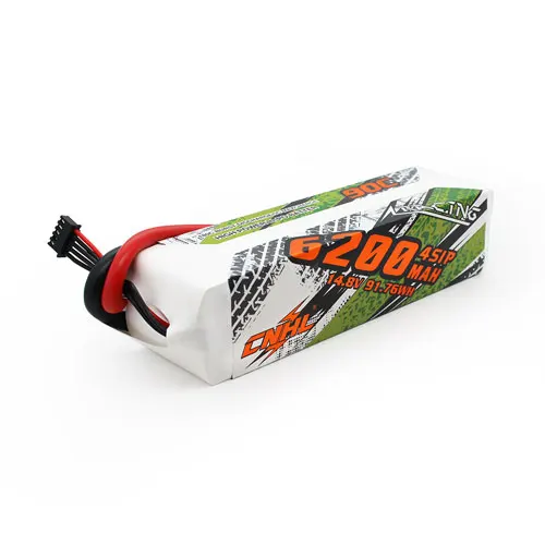 cnhl 6200MAH  4S  14.8V 90C LIPO BATTERY Soft Pack With BT65 Plug For RC Car Boat