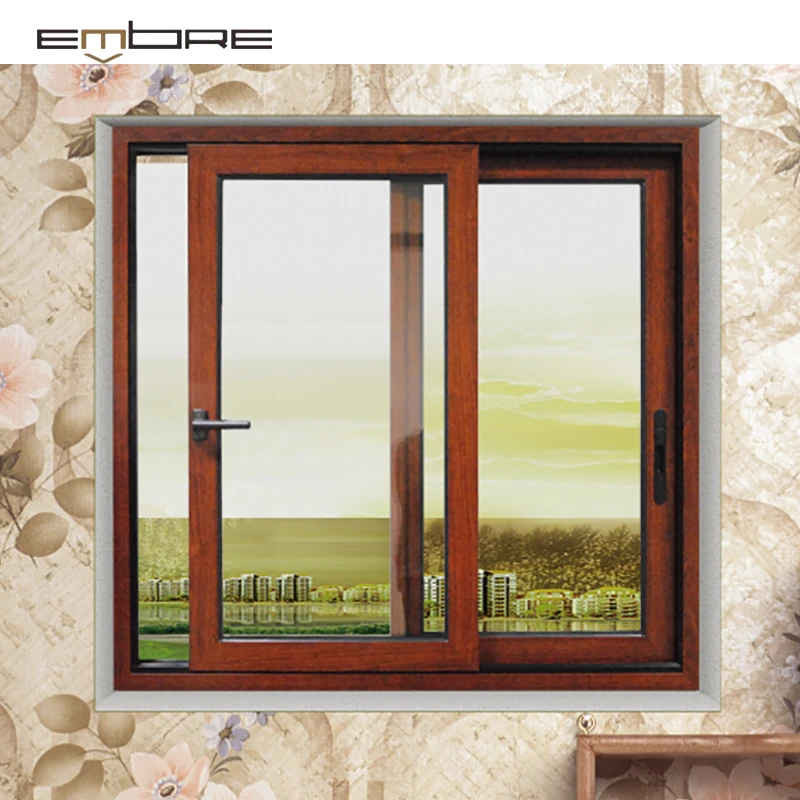 EMBRE brand LIVING ROOM aluminium balcony sliding window anti-hurrican sliding window