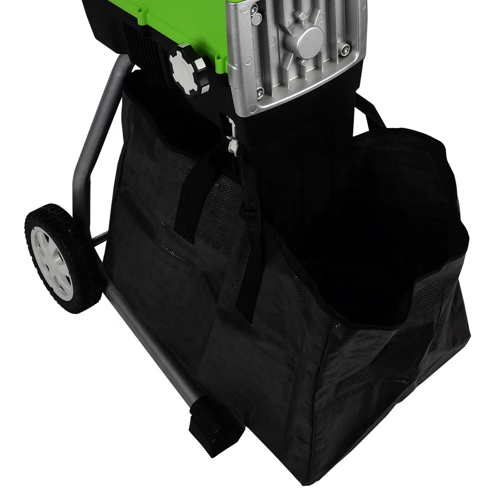 
Vertak Garden 2800W Big Collecting Bag Wood Cutter Shredder Electric Leaf Chipper Shredder Machine 