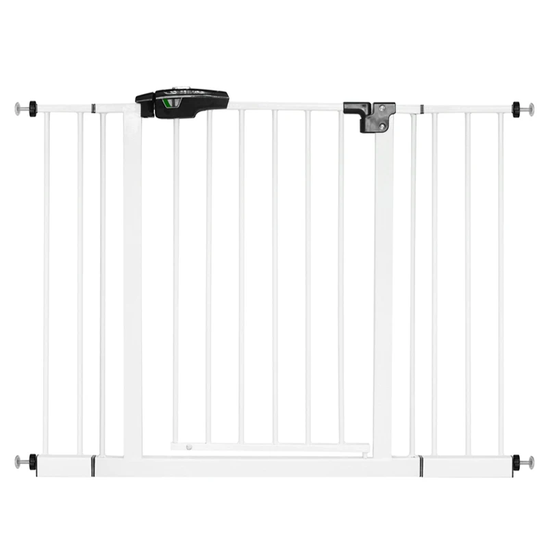 New Design Extra Width 31.9in Baby Stair Safety Metal Gate Proofing Door Gate for Pets with Automatic Close Lock