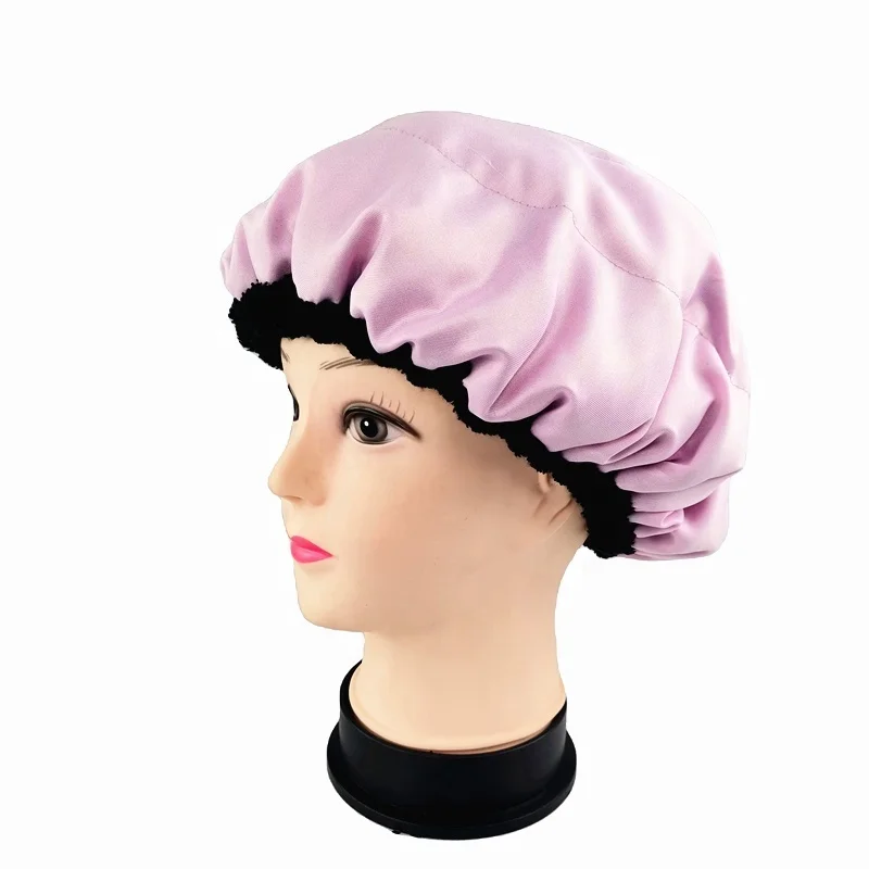 Deep Conditioning Heat Cap Microwavable Heat Cap for Steaming Hair Styling and Treatment Steam Cap Steaming Haircare Therapy