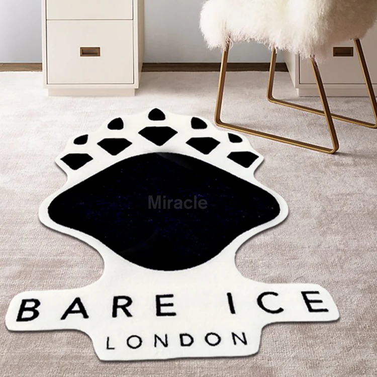 Custom Iranian Travel Animal tufted Outdoor Carpets Large Rugs Handmade Kids Favorite Play Floor Mat