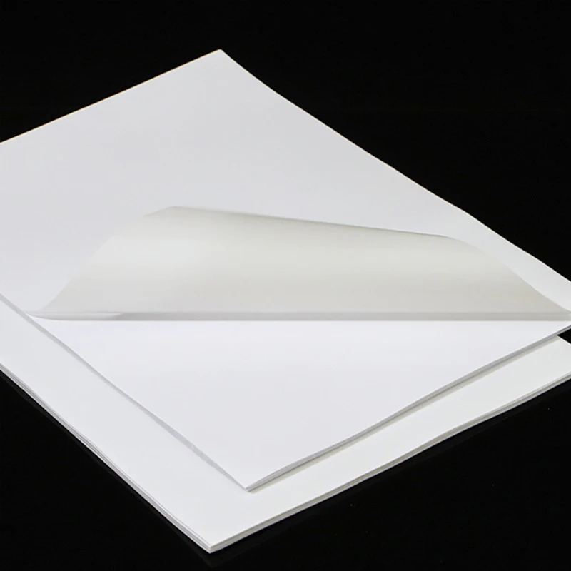 Self-Adhesive Label Write And Print Translucent DIY Japanese A4 Washi Stick Paper For Hand Account Inkjet Laser Printers