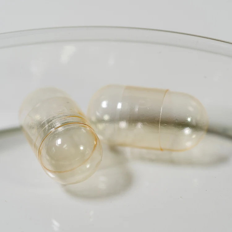 Wecaps empty separated clear gelatin capsules 00 size empty capsules for powder Empty Capsules Gelatin
