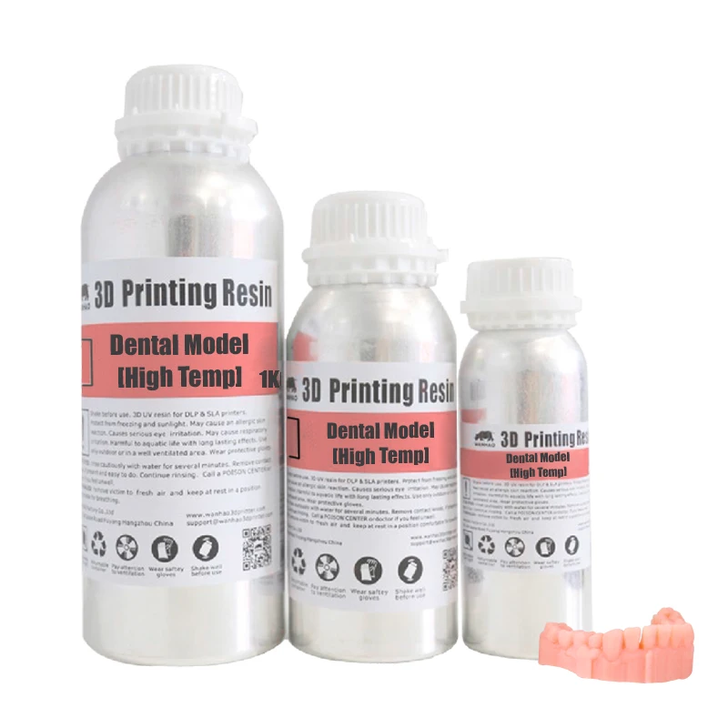 Wanhao 405nm High Temp dental UV Resin DLP 3D printer resin dental high temp