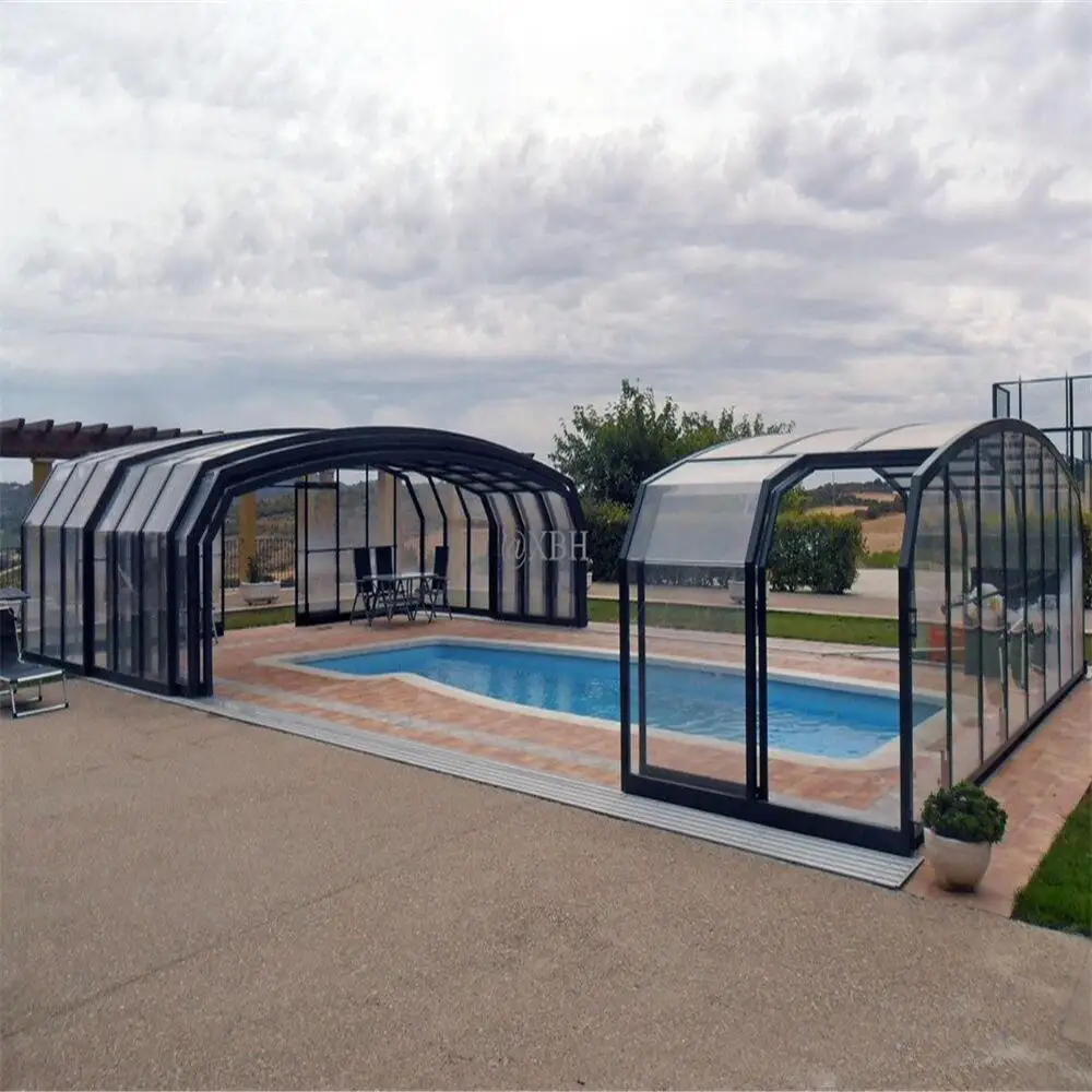 Cheap Aluminum Glass Sunroom Winter Garden Shed Sunhouse