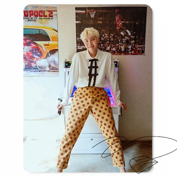 Оптовая продажа рекламный щит Bangtan Boys от KPOP Idol печатный резиновый коврик для