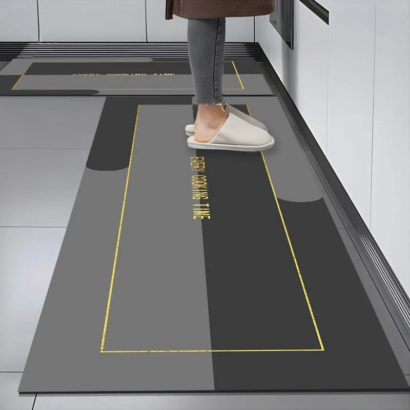 Diatom mud kitchen room mat and carpet