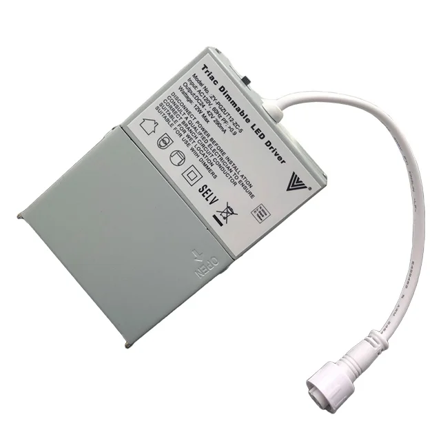 OEM Triac Dimmable Led Drivers Constant Voltage Led Light Power Supply 3 Speed Light & Color Temperature adjustable Led Driver