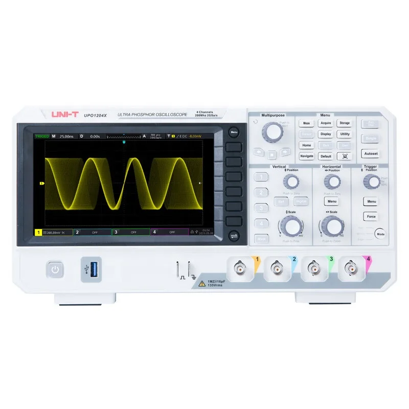 UNI-T Oscilloscope Digital UPO1204X UPO1104X Digital Storage Oscilloscope